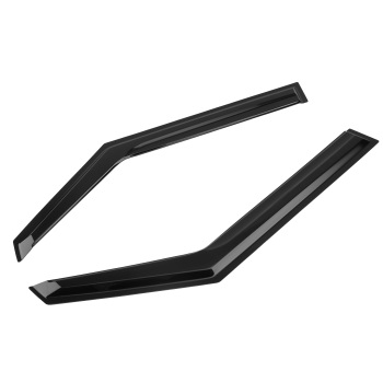 4Pc Side Window Wind Deflectors Rain Guards compatible for KIA SOUL 2020-2024 Tinted Black