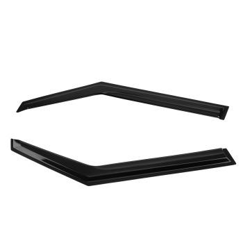 4Pc Side Window Wind Deflectors Rain Guards compatible for KIA SOUL 2020-2024 Tinted Black