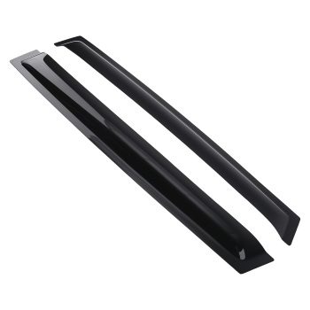 Acrylic Door Wind Guards compatible for Ford Kuga 2012-2019 Outside Mount Black 4pc Set