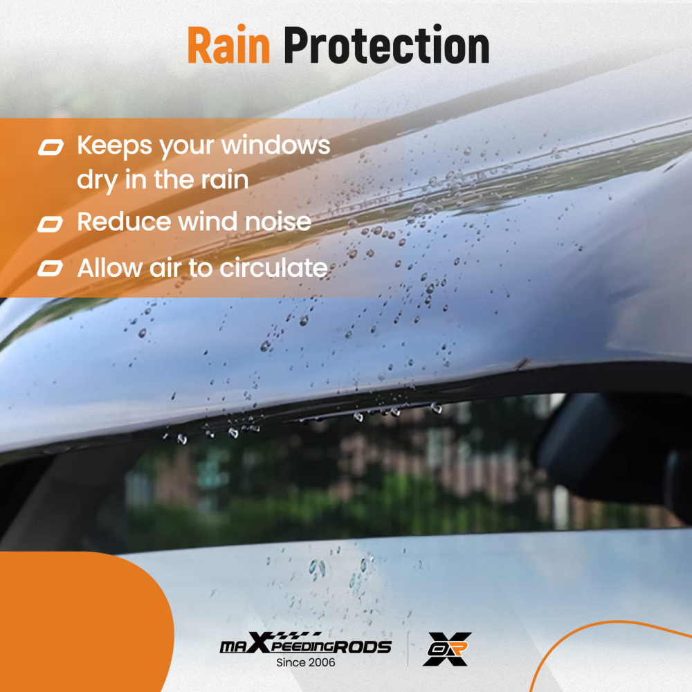 Window Visor Strip Weathershields compatible for Toyota Landcruiser 70 76 78 79 