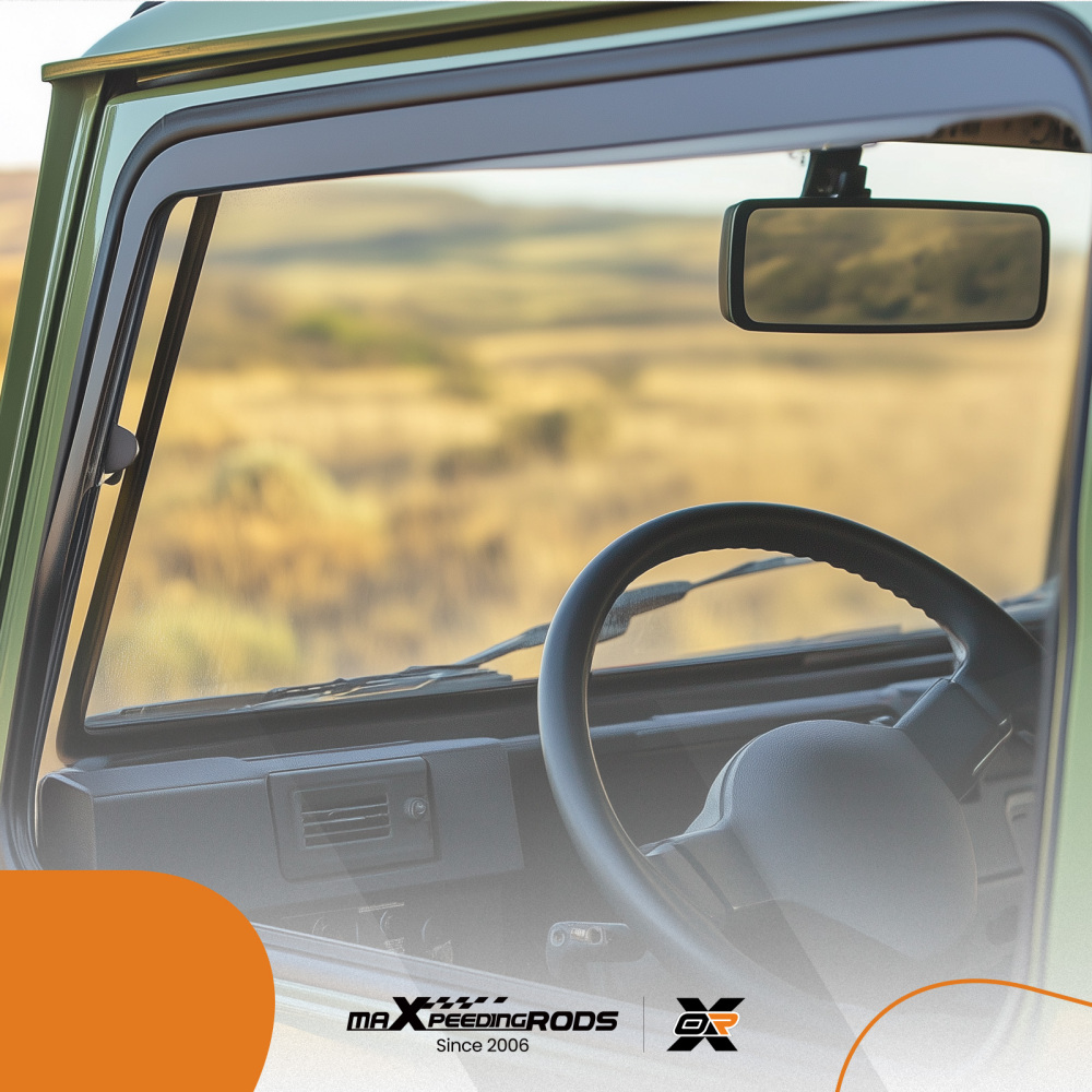 Window Visor Strip Weathershields compatible for Toyota Landcruiser 70 76 78 79 