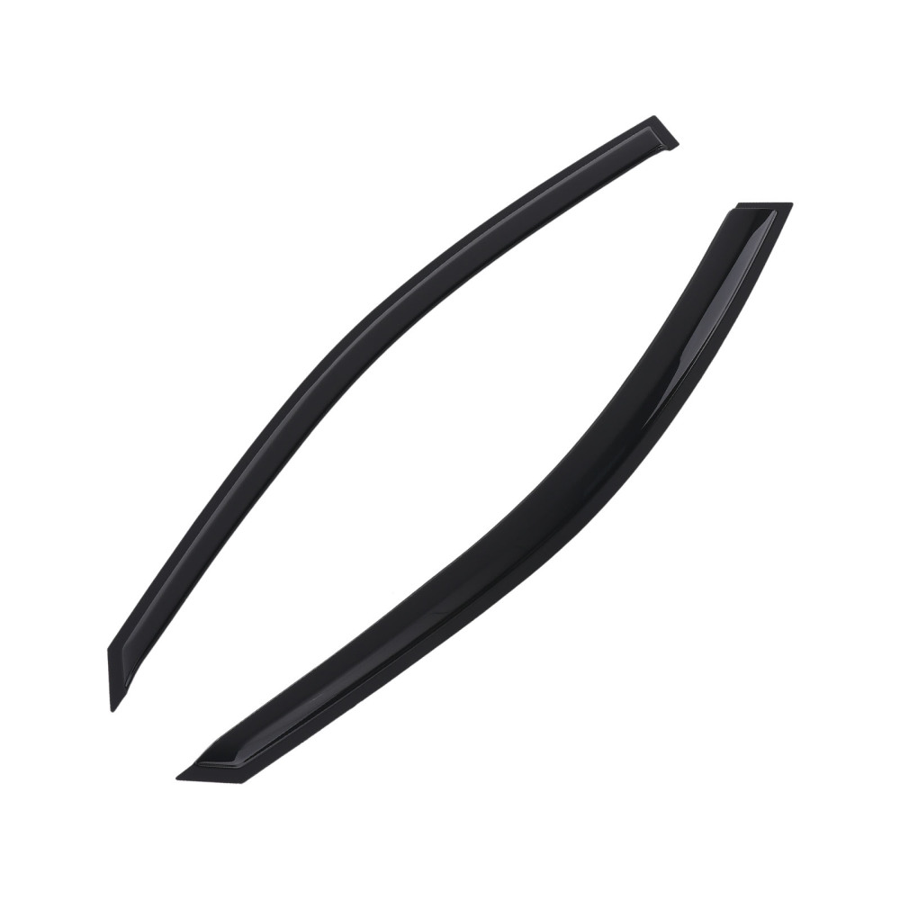 4 Piece Rain Guards compatible for Mercedes C Class 07-14 Outside Mount Tinted Set