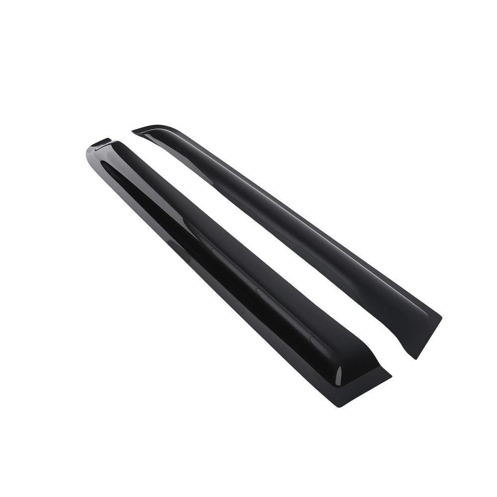 Door Deflectors compatible for Mitsubishi Outlander 2012-2020 Outside Mount Black 4PC Set