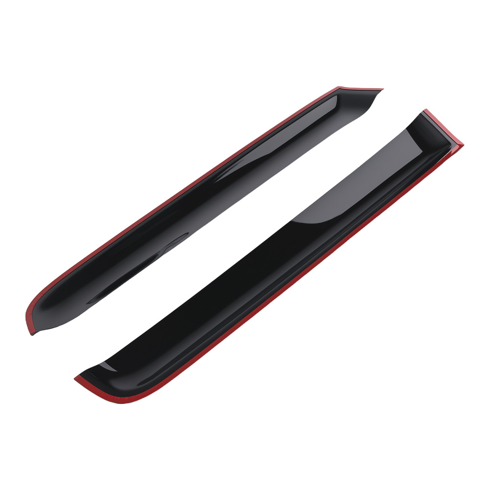 Door Deflectors compatible for Mitsubishi Outlander 2012-2020 Outside Mount Black 4PC Set