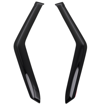 4PC Rain Guard Window Set compatible for Nissan Patrol Y62 2012-2023 Black Outside Mount