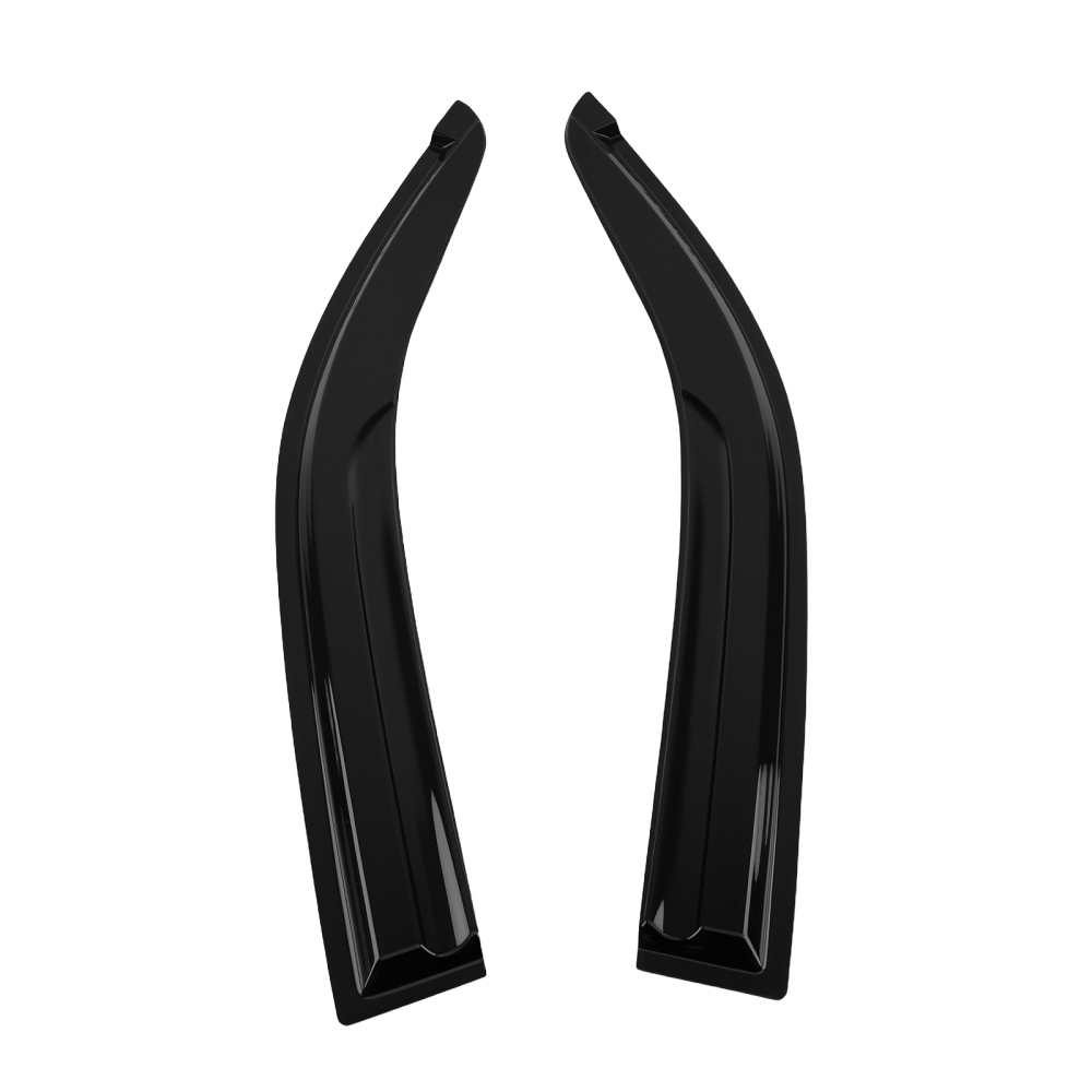 Rain Visor Set compatible for Nissan X-Trail 2007-2013 Window Wind Deflectors 4pcs Black