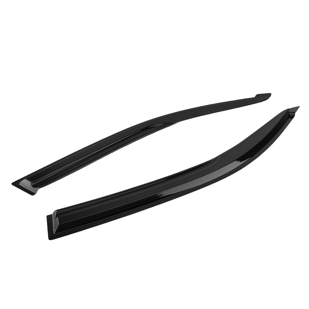 Rain Visor Set compatible for Nissan X-Trail 2007-2013 Window Wind Deflectors 4pcs Black