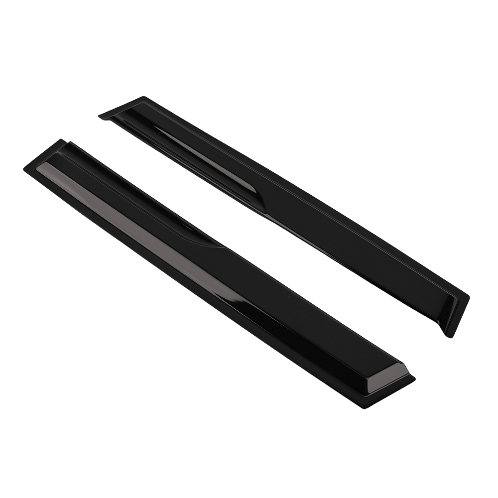 Rain Visor Set compatible for Nissan X-Trail 2007-2013 Window Wind Deflectors 4pcs Black