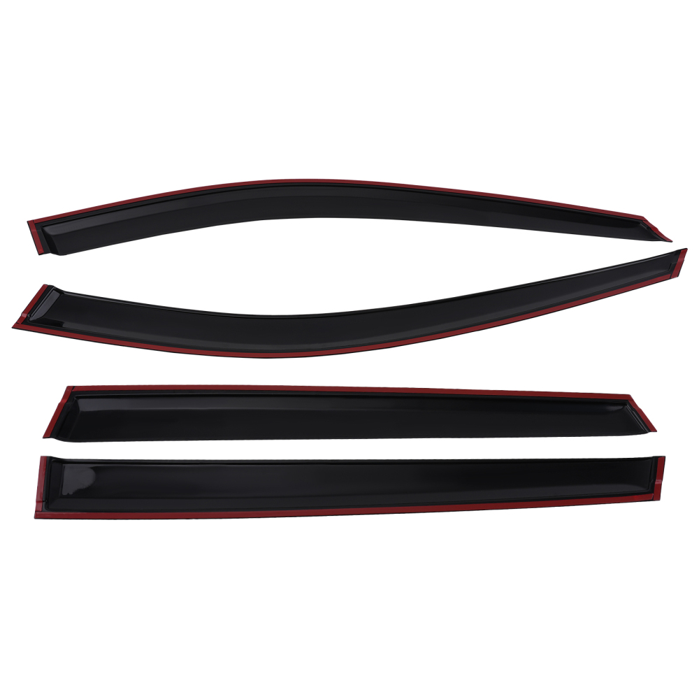 Wind Deflectors compatible for Nissan X-Trail MK3 T32 2014-2021 5 Door SUV 4pc Tinted
