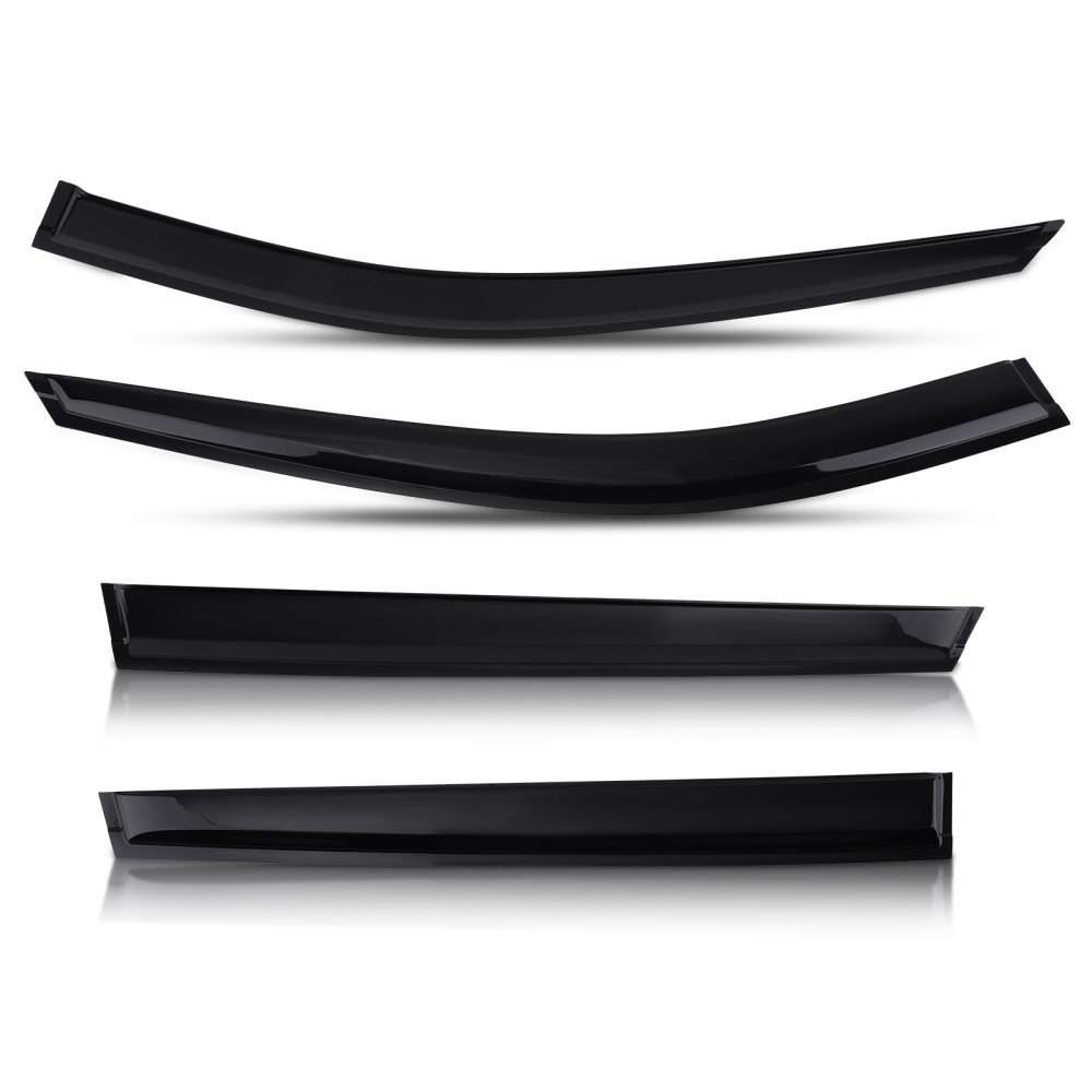 Wind Deflectors compatible for Nissan X-Trail MK3 T32 2014-2021 5 Door SUV 4pc Tinted