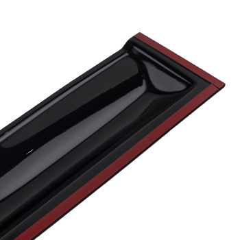 Rain Guard Wind Shield compatible for VW Polo MK4 02-09 WindDeflectors Black Tinted 4pcs