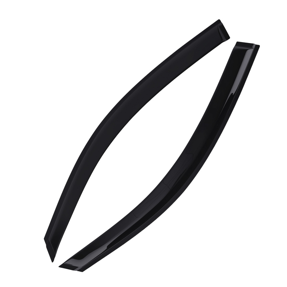 Door Rain Shield Guards compatible for Audi Q3 2011-2018 Outside Mount 4PC Tinted Set