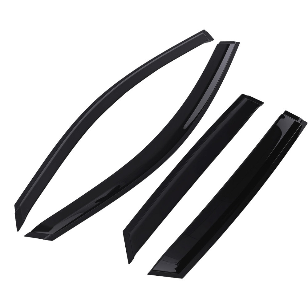 Door Rain Shield Guards compatible for Audi Q3 2011-2018 Outside Mount 4PC Tinted Set