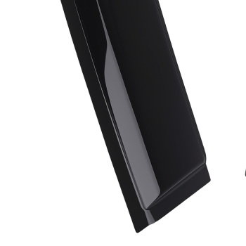 Acrylic Window Visors compatible for Audi Q5 MK1 2008-2016 Outside Mount Black Tinted 4pcs