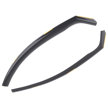 4pcs In-Channel Wind Deflectors compatible for Nissan Qashqai 2007-2013 Rain Guards