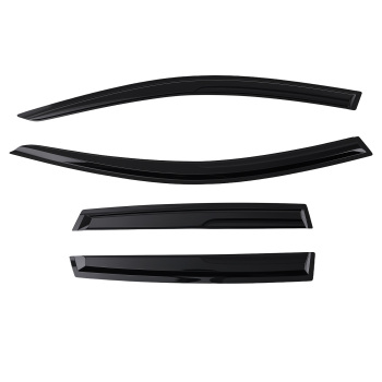 Door Wind Deflectors Rain Visors compatible for Renault Clio MK5 Hatchback2019-Up4Pcs