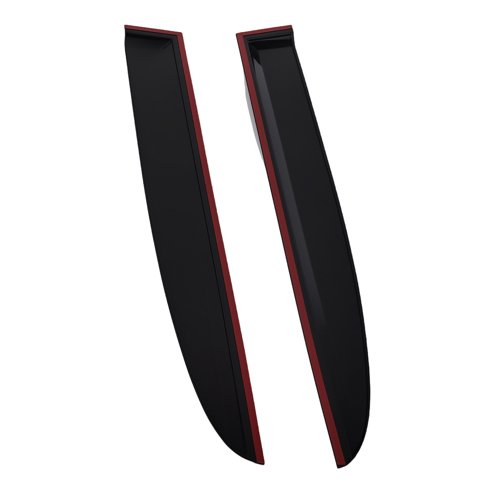 Door Guard Wind Deflectors compatible for Range Rover Sport 2005-2013 Black Tinted 4PCS