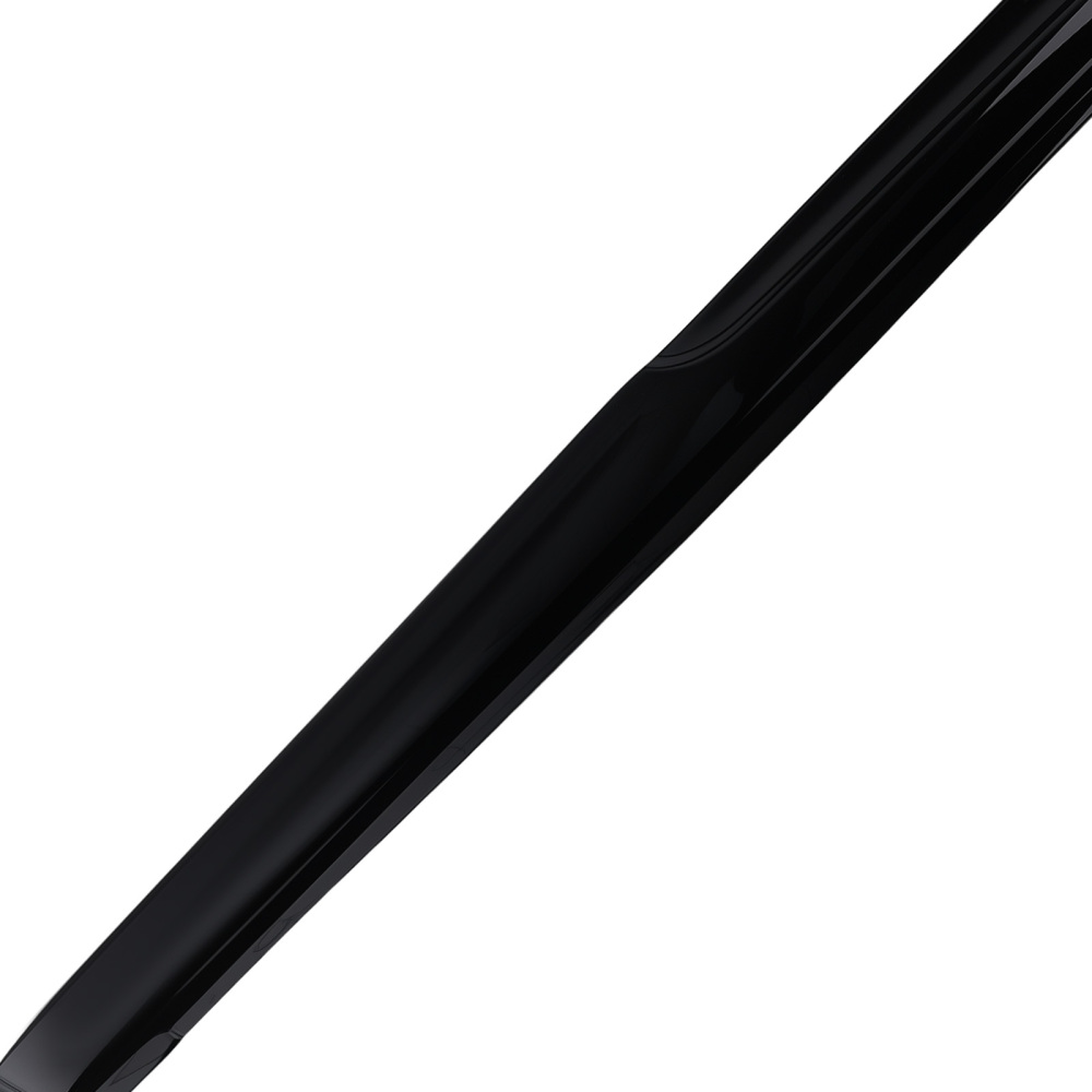 Door Wind Deflectors compatible for Skoda Fabia MK2 07-14 Outside Mount Black Tinted