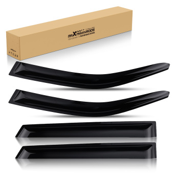 5-Door Window Visors compatible for Skoda Fabia MK3 2014-2021 Outside Mount Guards 4pcs
