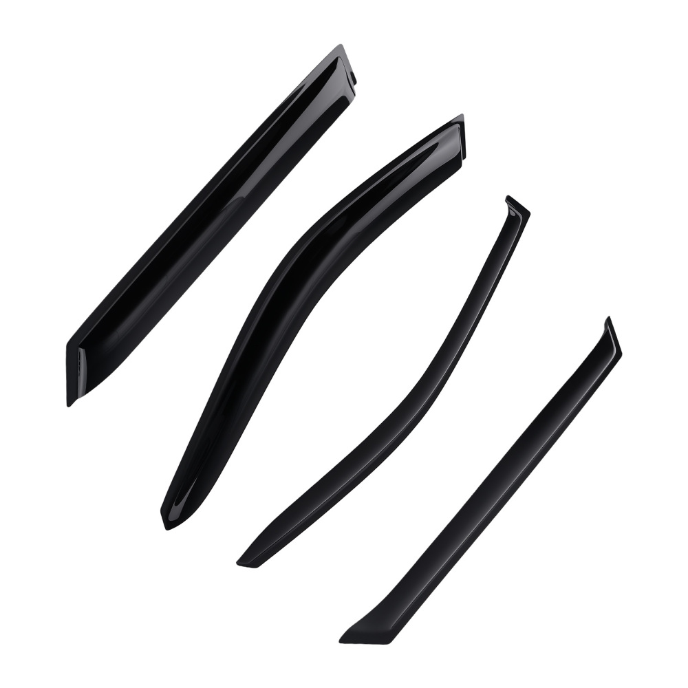 Window Deflectors Door Visor Guards compatible for Skoda Fabia MK2 2007-2014 Outside Mount