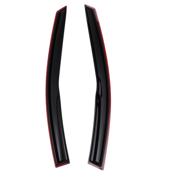 4PC Wind Deflectors Window Rain Guards compatible for SEAT IBIZA MK4 5-Door2008-2017