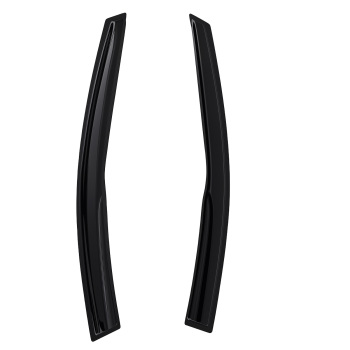 4PC Wind Deflectors Window Rain Guards compatible for SEAT IBIZA MK4 5-Door2008-2017