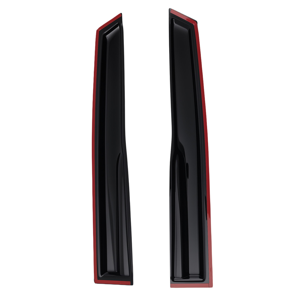 4PC Wind Deflectors Window Rain Guards compatible for SEAT IBIZA MK4 5-Door2008-2017