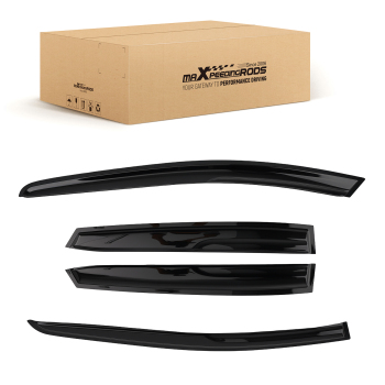 4pc Rain Guard Set compatible for SEAT LEON MK3 2014-2019 5-DoorHatchback Wind Deflectors