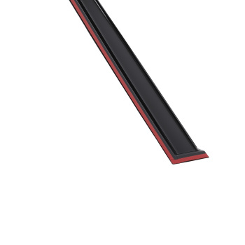 WeatherShield Rain Deflector Guards compatible for Suzuki Swift 2011-2017Mount Black