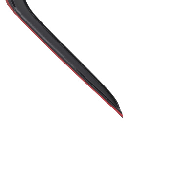 WeatherShield Rain Deflector Guards compatible for Suzuki Swift 2011-2017Mount Black