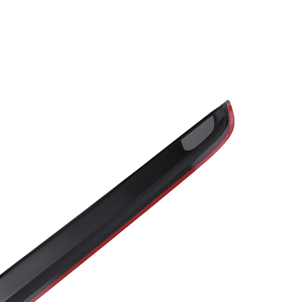 WeatherShield Rain Deflector Guards compatible for Suzuki Swift 2011-2017Mount Black