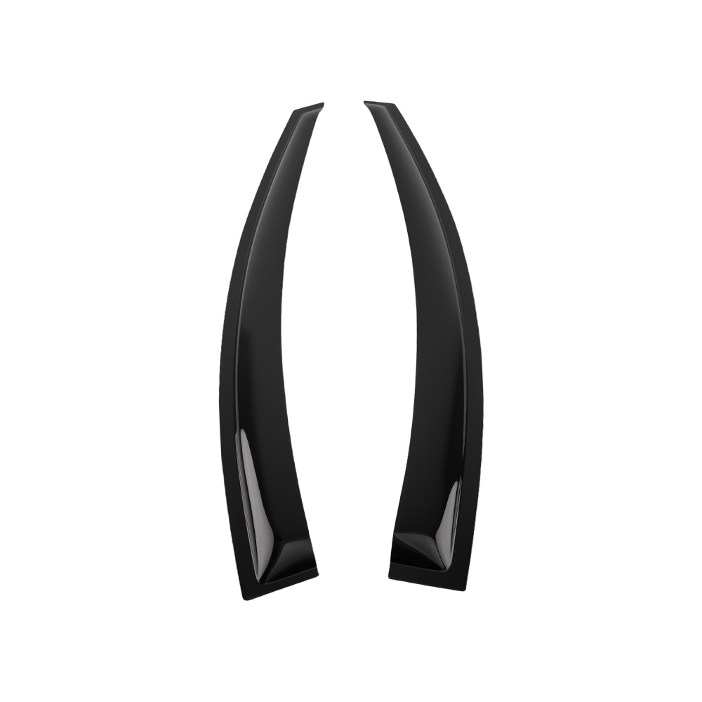 4pc Window Rain Guards Wind Deflectors Black Set compatible for Toyota 4Runner 2010-2024