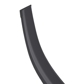 4-Piece Window Visor Rain Guards Set compatible for Toyota Corolla 2014-2019 Black Tinted