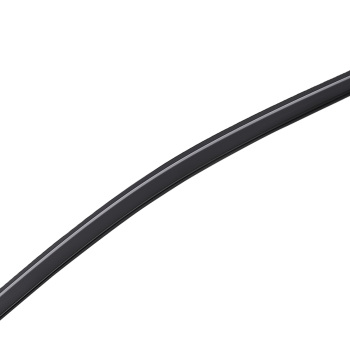 4-Piece Window Visor Rain Guards Set compatible for Toyota Corolla 2014-2019 Black Tinted