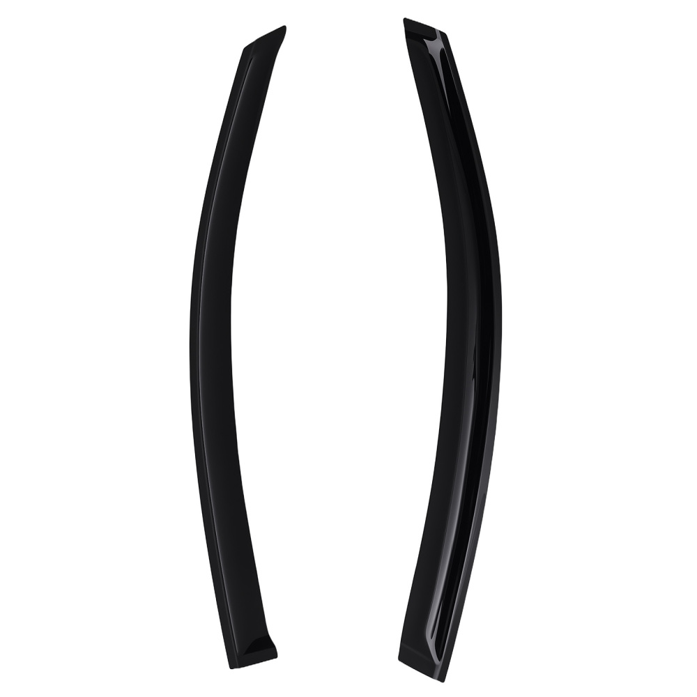 Rain Shield Set compatible for Toyota C-HR 2016-2023 Wind Deflectors Window Guards Black