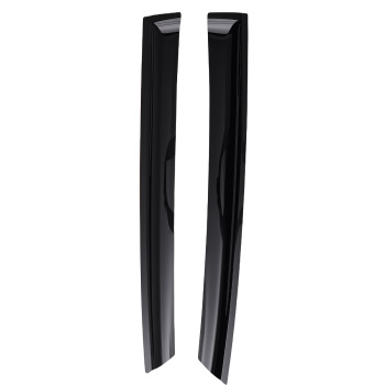 Rain Shield Set compatible for Toyota C-HR 2016-2023 Wind Deflectors Window Guards Black