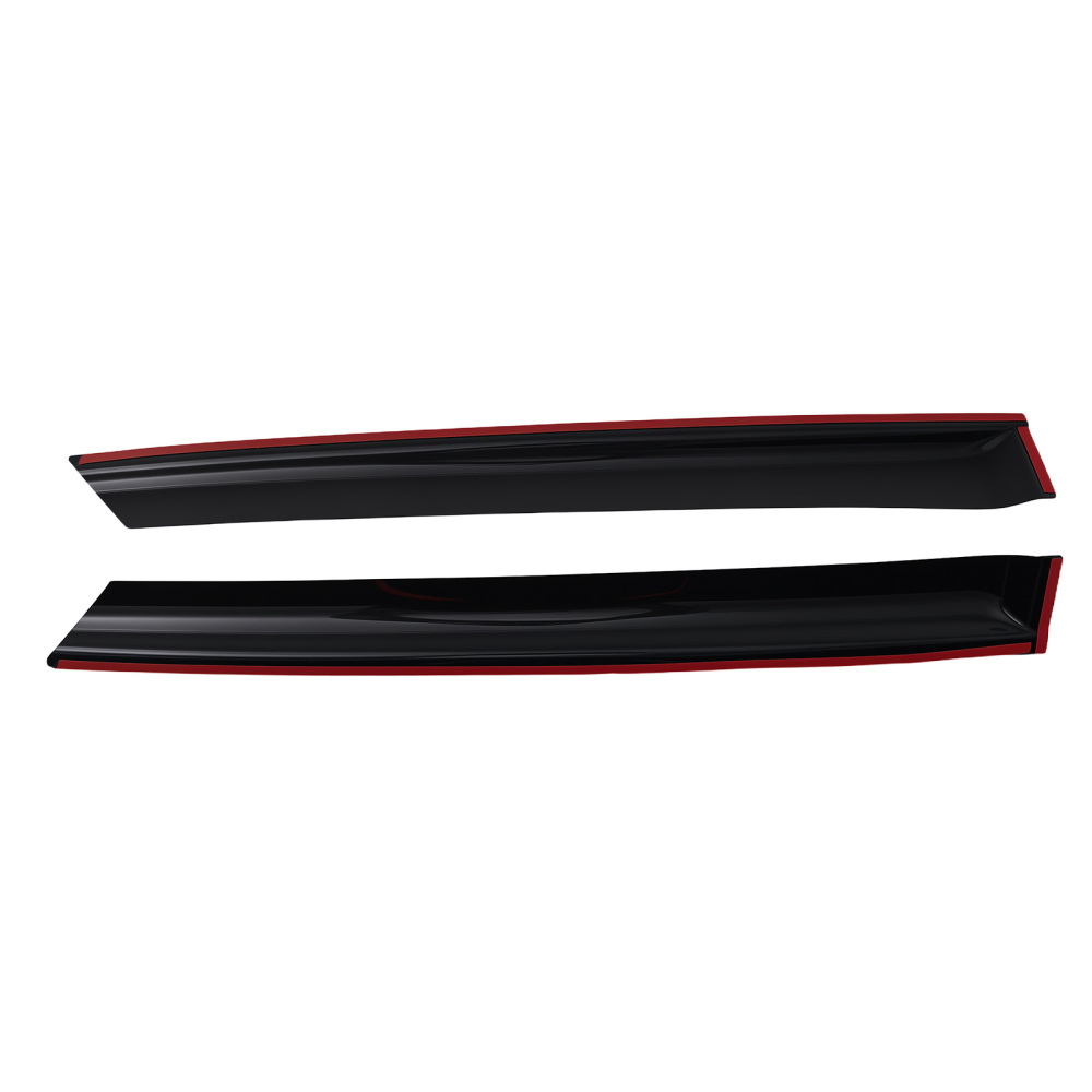 Rain Shield Set compatible for Toyota C-HR 2016-2023 Wind Deflectors Window Guards Black
