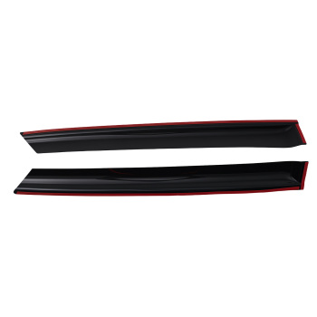 Rain Shield Set compatible for Toyota C-HR 2016-2023 Wind Deflectors Window Guards Black