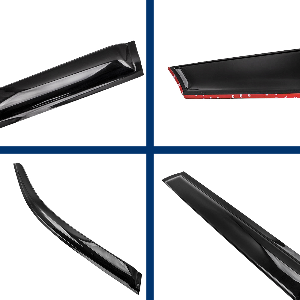 4pcs Sun Visor Vent Weathershields compatible for Ford Territory 2004-2018 2008 2012 2015