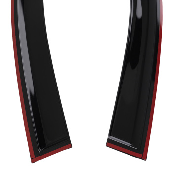 4-Piece Guard Kit compatible for Toyota Highlander 2014-2019 Window Visors Smoke Tinted