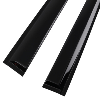 4-Piece Guard Kit compatible for Toyota Highlander 2014-2019 Window Visors Smoke Tinted