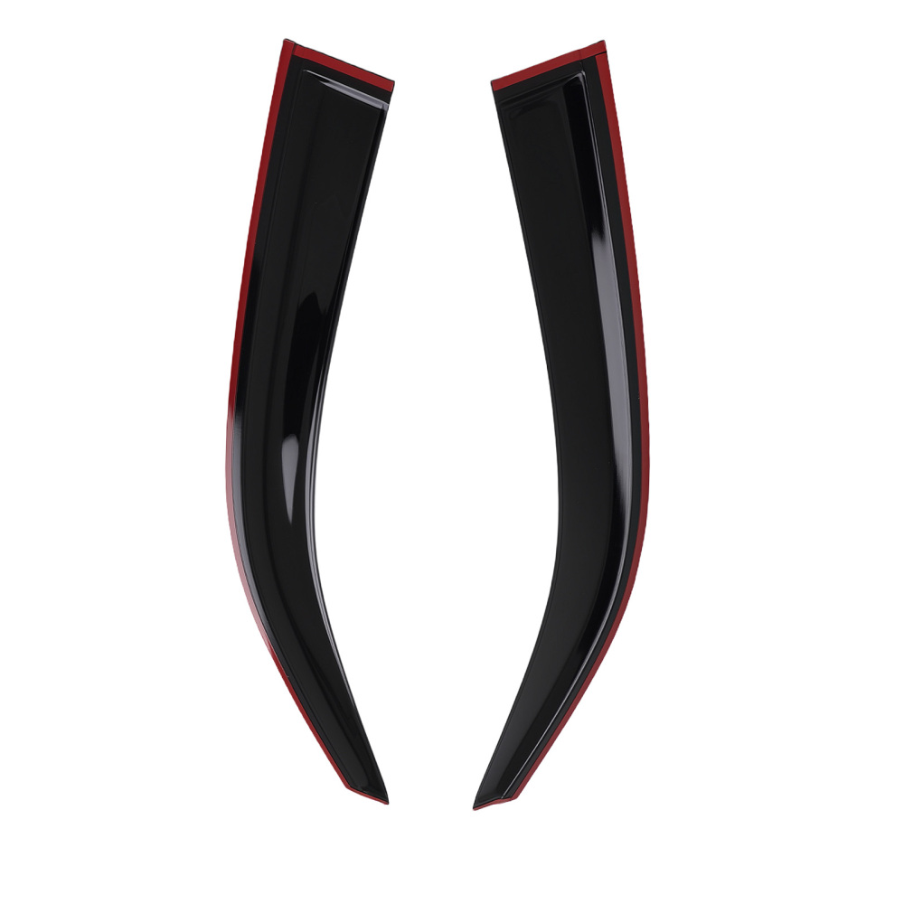 4-Piece Guard Kit compatible for Toyota Highlander 2014-2019 Window Visors Smoke Tinted