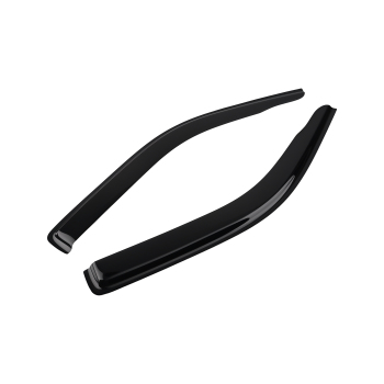 Black Wind Deflectors compatible for VW Transporter T5 T6 T6.1 03-24 Window Rain Guards Set