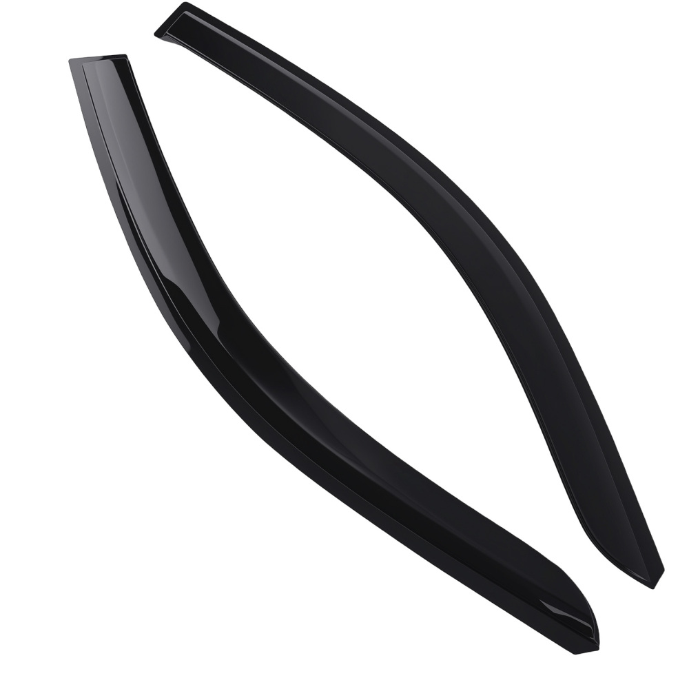 Door Wind Deflectors compatible for BMW X3 F25 2011-2017 Outside Mount Weather Guards Set