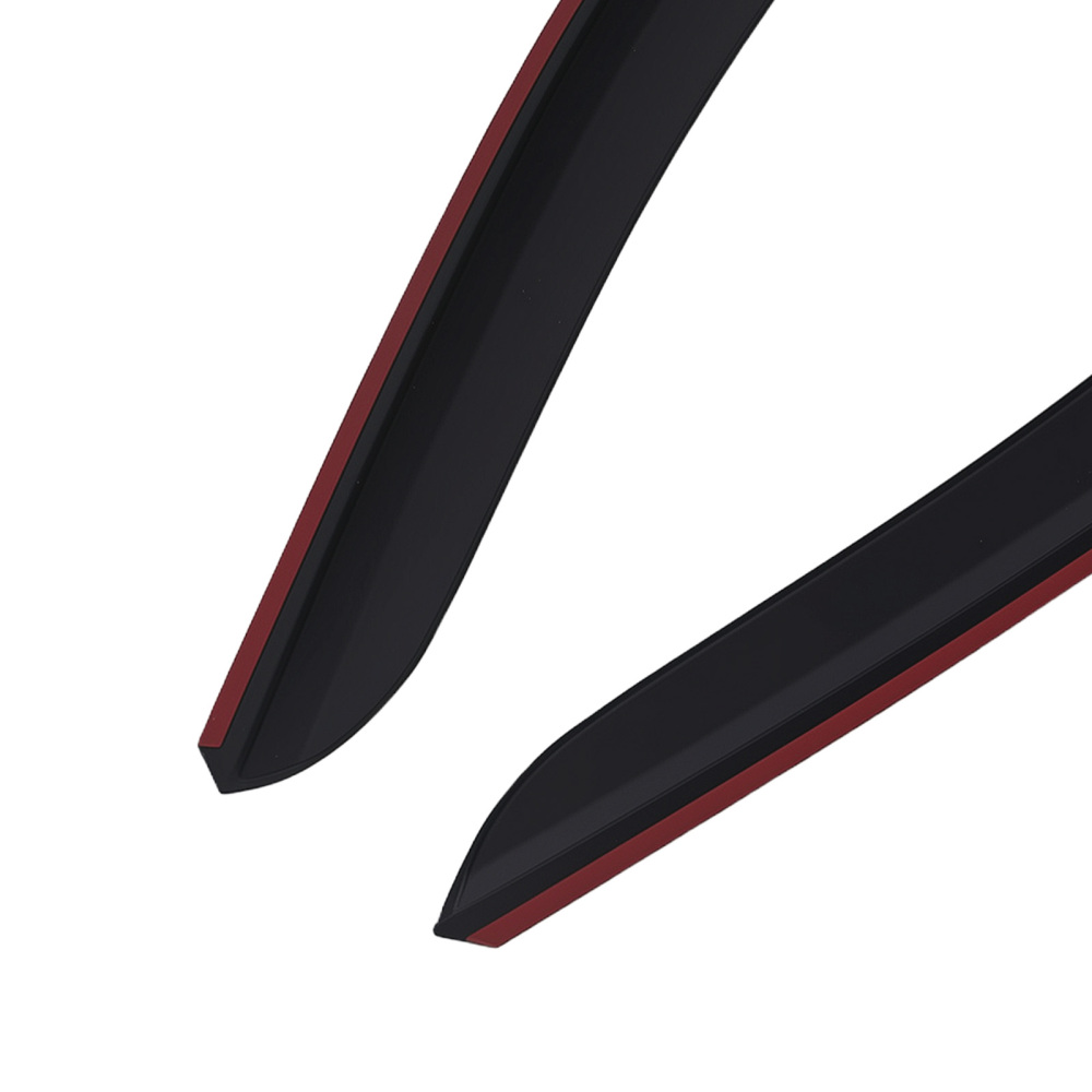 Door Wind Deflectors compatible for BMW X3 F25 2011-2017 Outside Mount Weather Guards Set