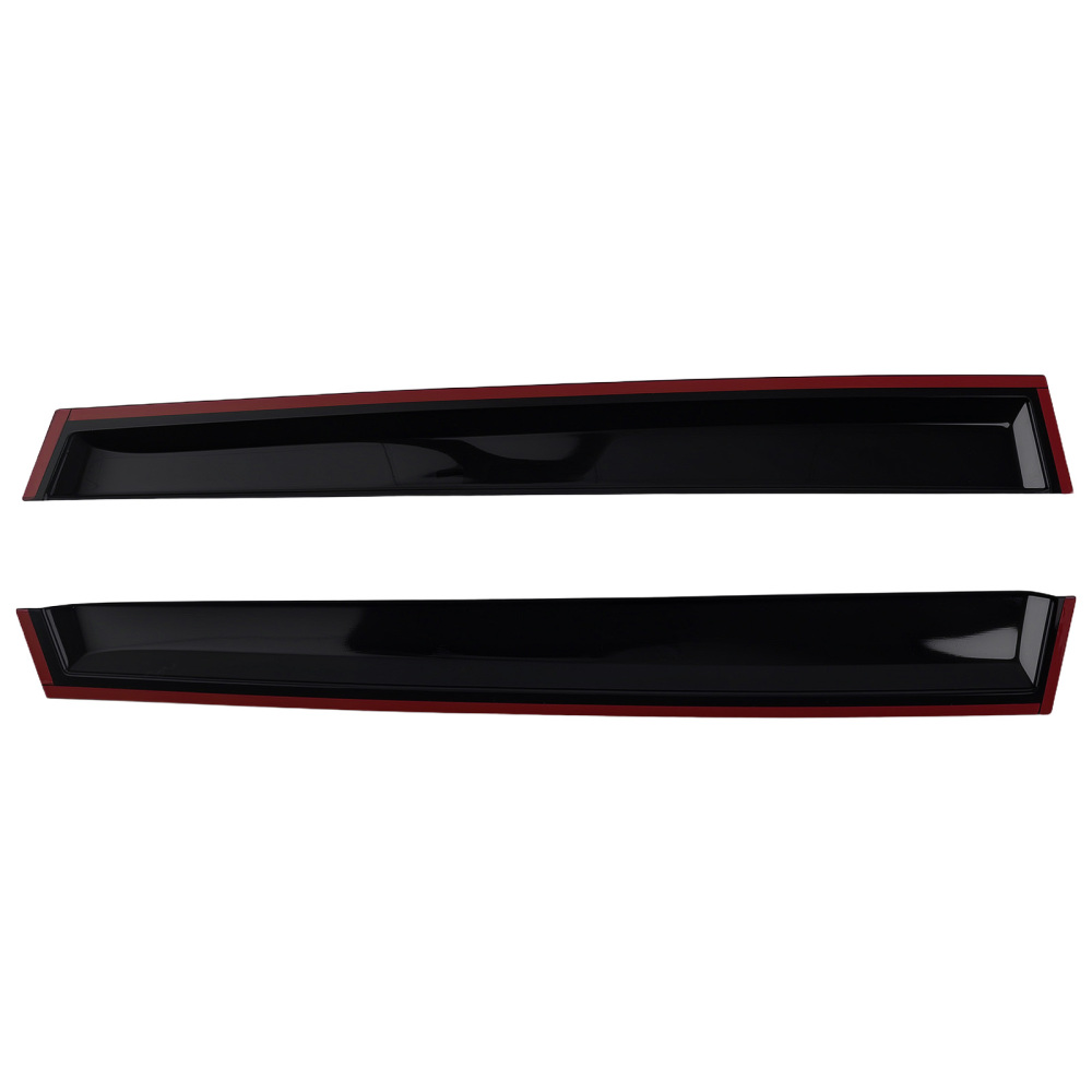 Door Wind Deflectors compatible for Volvo XC60 2008-2017 Outside Mount Black 4PC Set