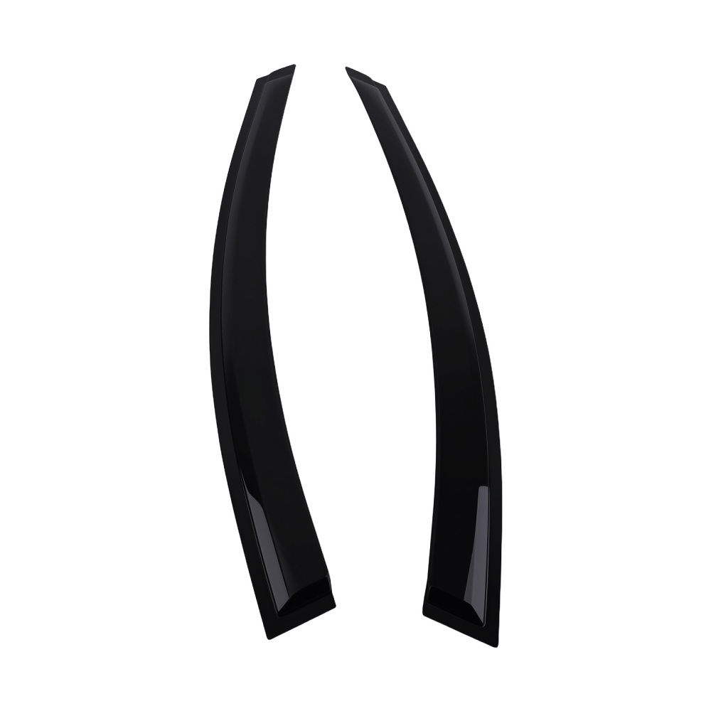 Door Wind Deflectors compatible for Volvo XC60 2008-2017 Outside Mount Black 4PC Set