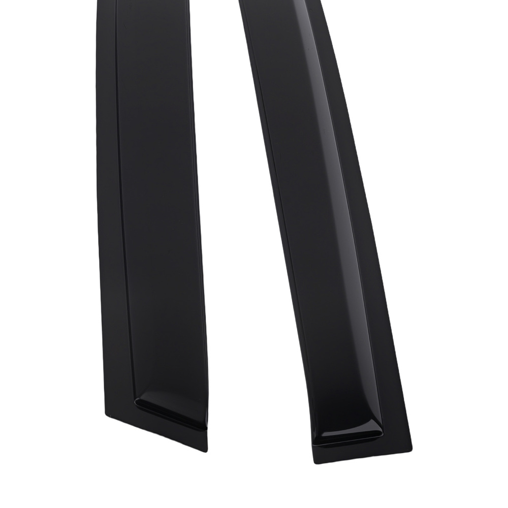 Door Wind Deflectors compatible for Volvo XC60 2008-2017 Outside Mount Black 4PC Set