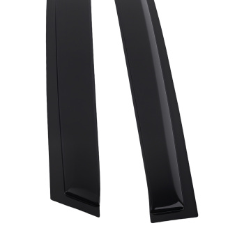 Door Wind Deflectors compatible for Volvo XC60 2008-2017 Outside Mount Black 4PC Set