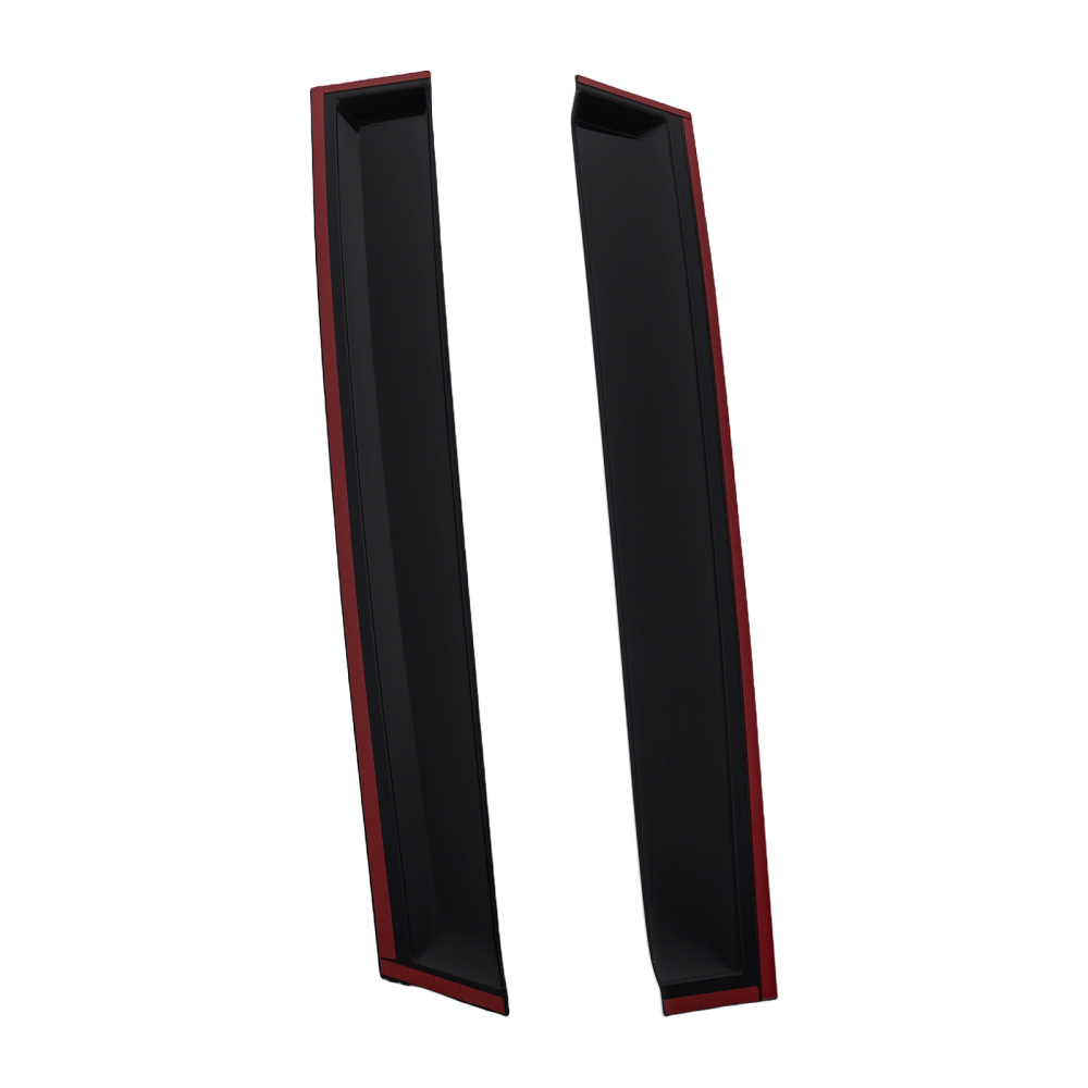 Door Wind Deflectors compatible for Volvo XC60 2008-2017 Outside Mount Black 4PC Set